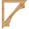 Ekena Millwork Westlake Traditional Rough Sawn Bracket, Western Red Cedar, 4"W x 42"D x 48"H BKT04X42X48WTL01RWR - alternate 4